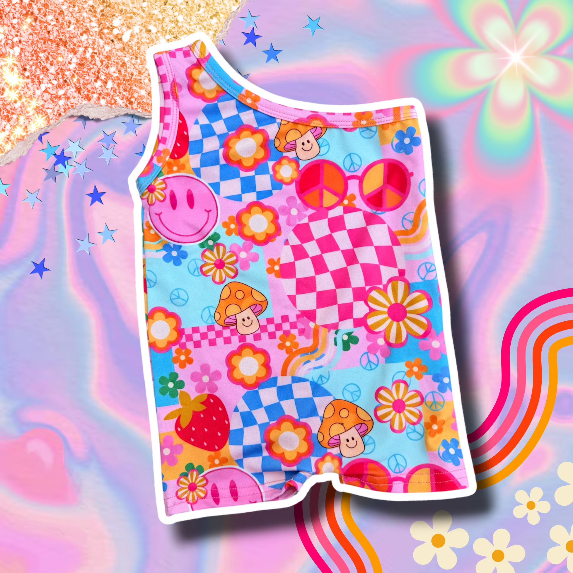 Groovy Vibes Romper