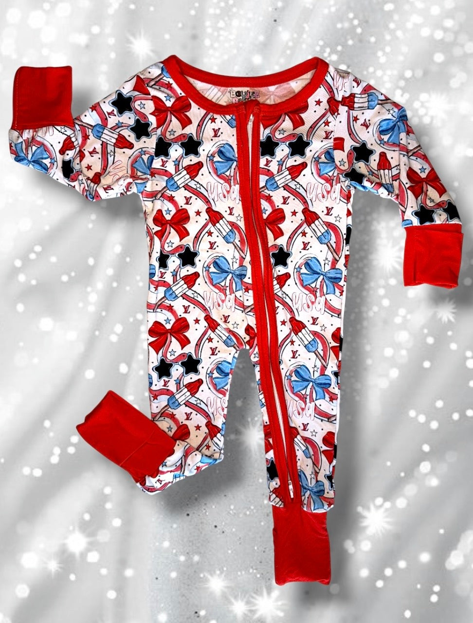 Boujee Girl USA Bamboo Sleeper