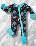 Turquoise & OG Brown Boujee Bamboo Sleeper