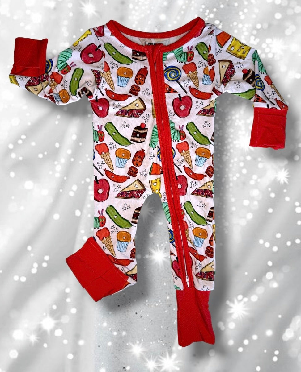 Very Hungry Caterpillar Bamboo Sleeper