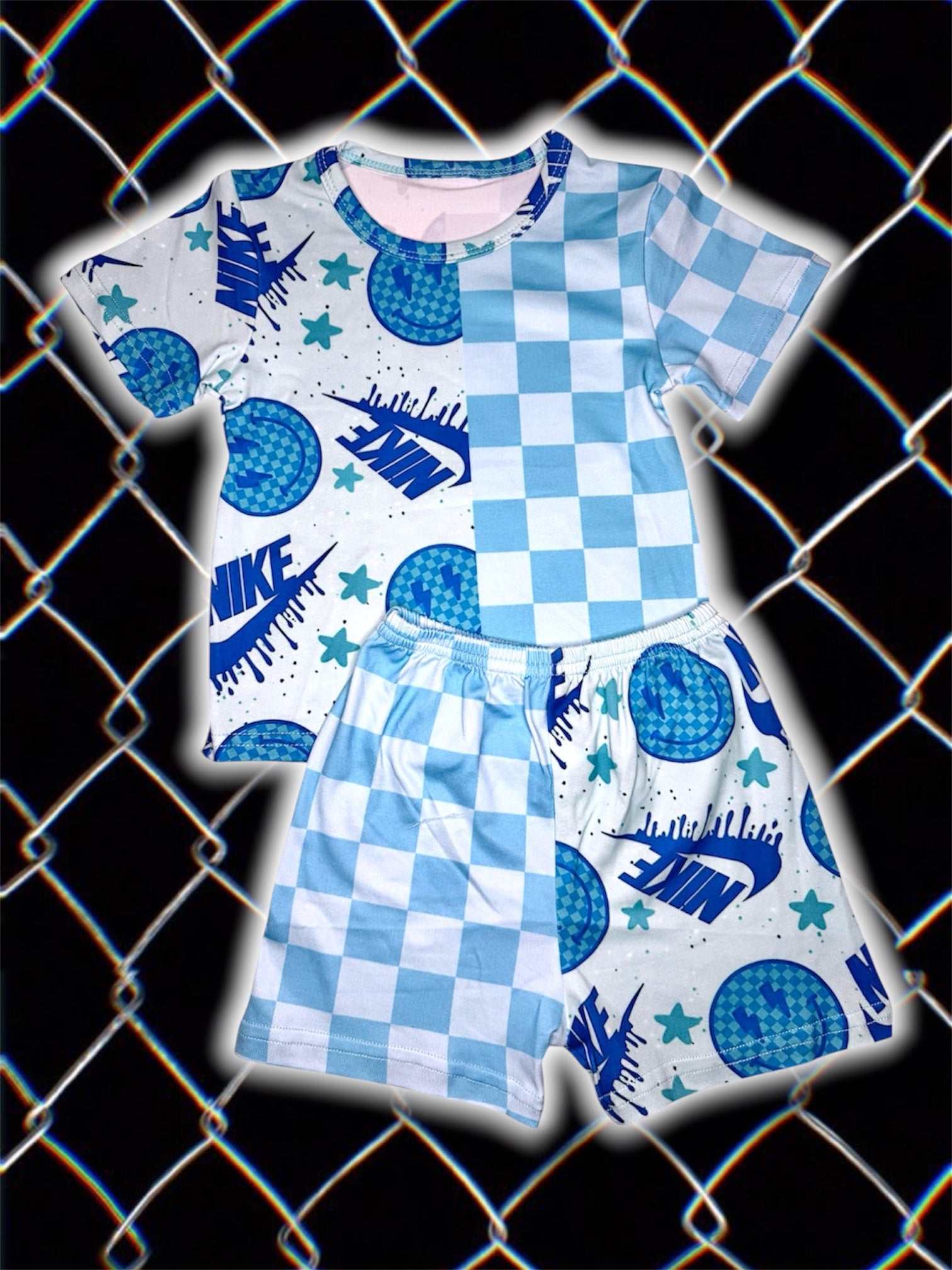 Blue N!ke Set