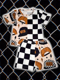 Checkered SnapBack Set