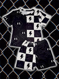Checkered Lightning Bolt Set