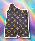 Brown LV Romper